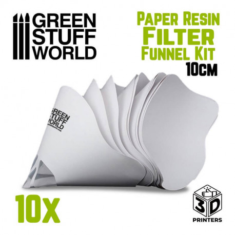 Paper resin filter.