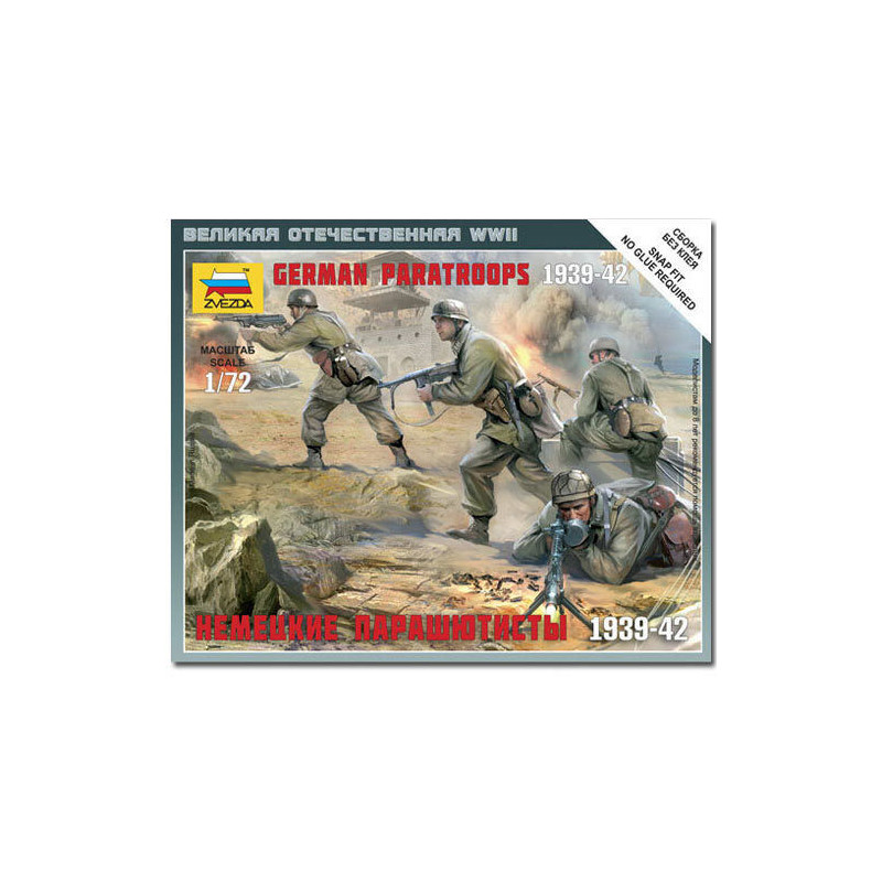 Paracaidistas alemanes WWII.