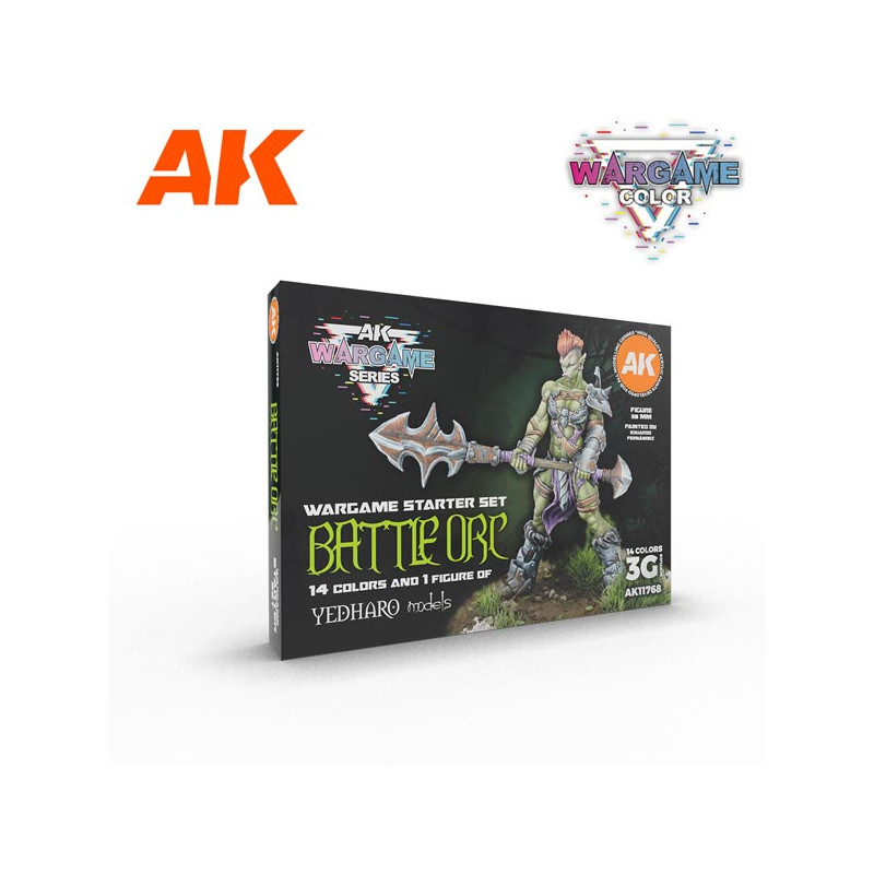 Battle Orc. Wargame starter set.