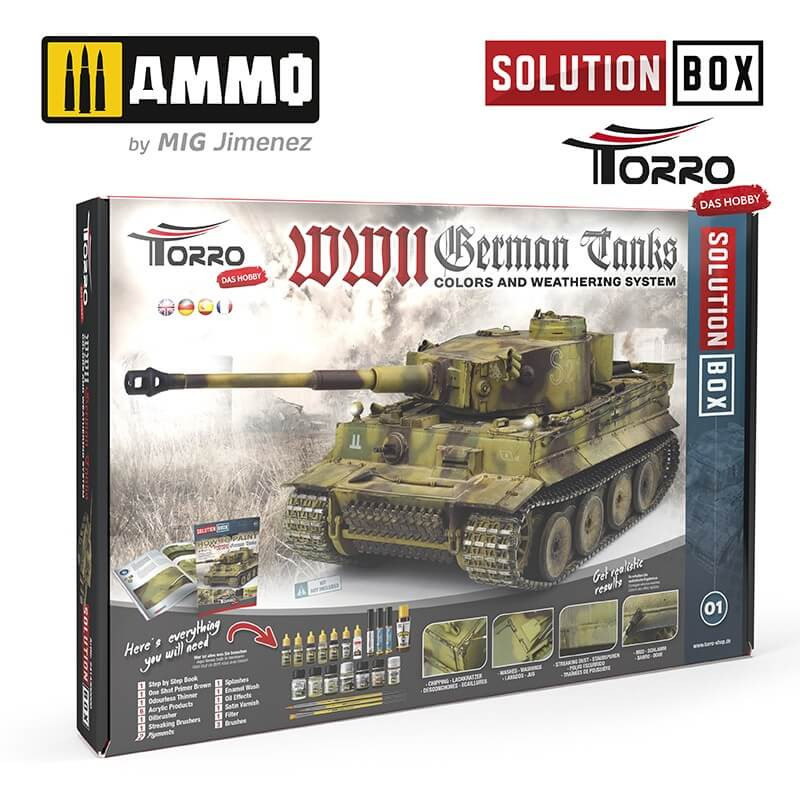 WWII German tanks Solution Box. WWII German tanks Solution Box.