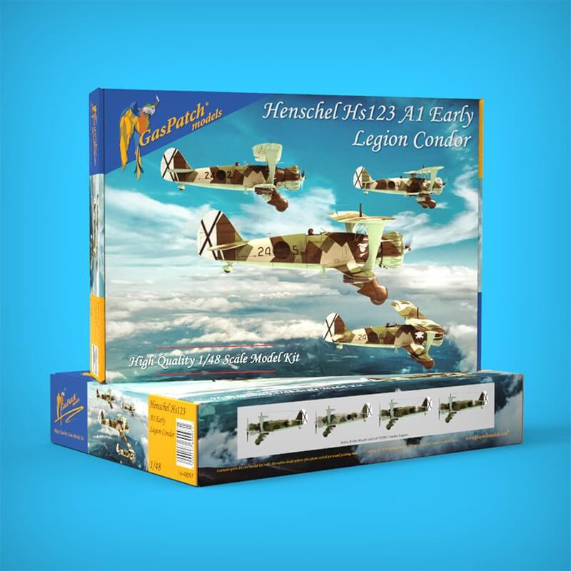 Henschel Hs123A1. Legión Condor. Henschel Hs123A1. Legión Condor.