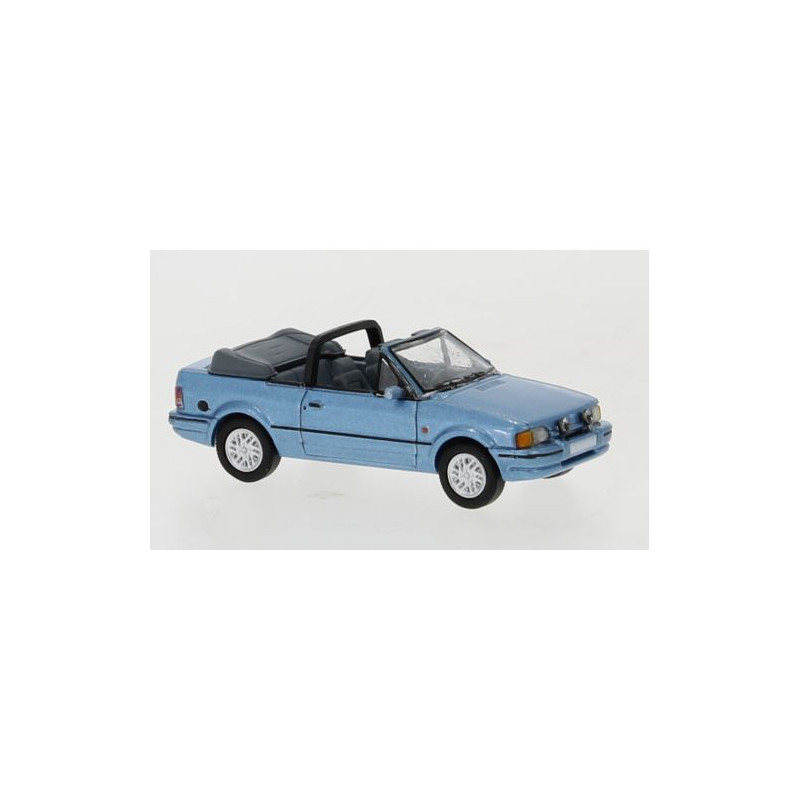 Ford Escort IV Cabriolet, azul metalizado.