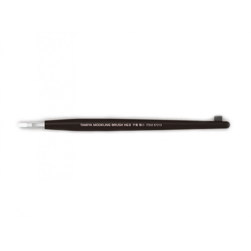 Flat brush, extra small. Flat brush, extra small.