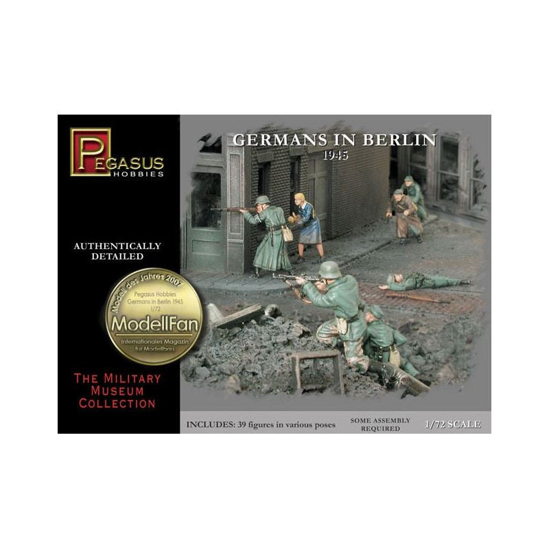 Alemanes en Berlín 1945.