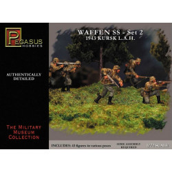 Waffen SS WWII German Figures Set 2.
