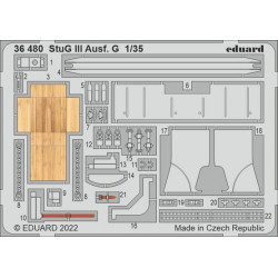 Photo-etched: StuG III Ausf. G.