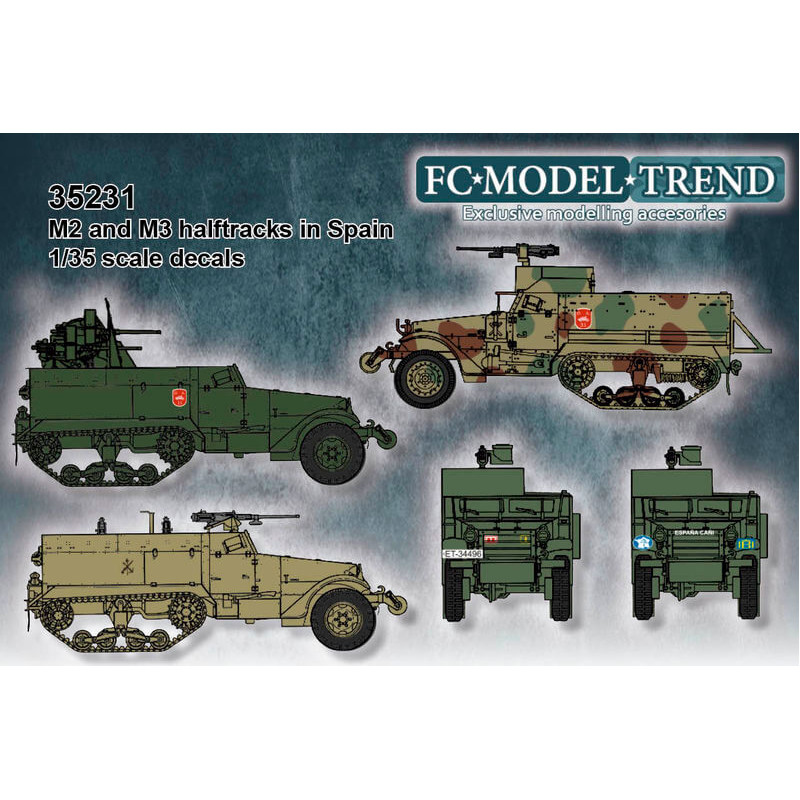 Calcas: Semiorugas M2 y M3 en España.