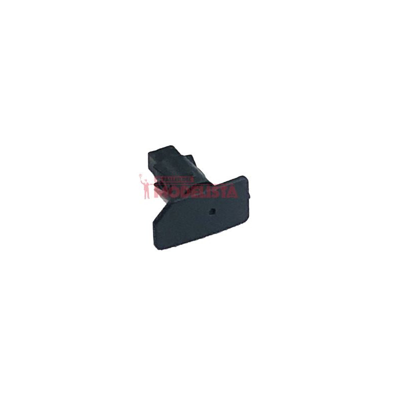 Left buffer, black. Locomotive series 276.