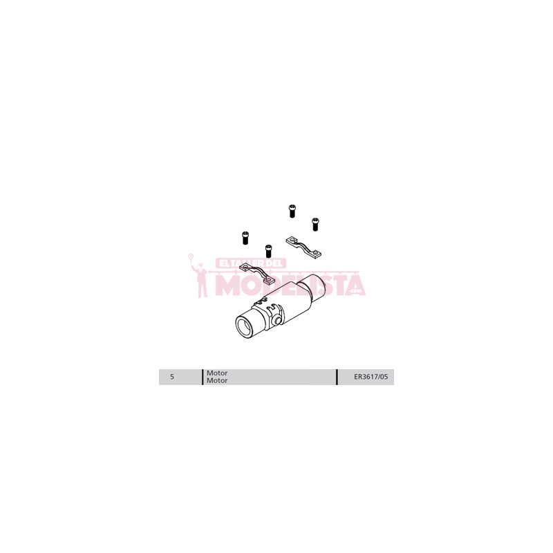 Motor para Ferrobus 591 RENFE.