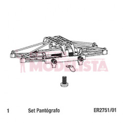 Set de pantógrafo para 281 RENFE.