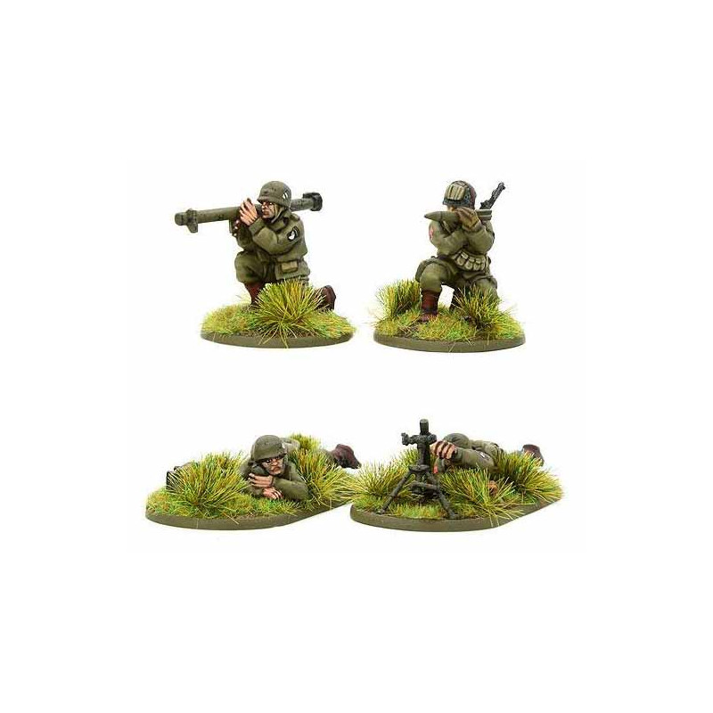 Mortero ligero y bazuca aerotransportada de EE. UU. (1944-45). Bolt action.