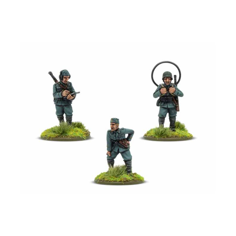 Equipo de observadores avanzados del ejército italiano. Bolt Action.