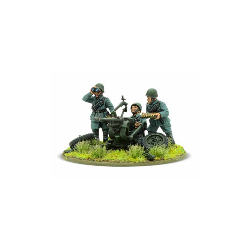 Cañón antiaéreo Breda de 2 cm del ejército italiano. Bolt Action.
