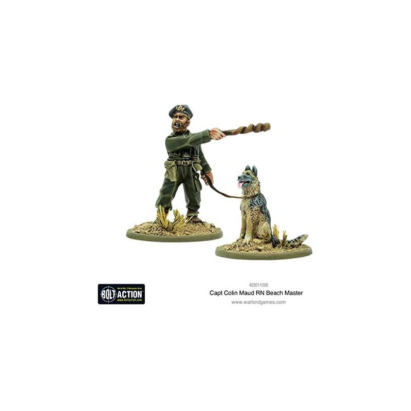 Capitán Colin Maud RN Beach Master. Bolt Action.