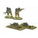 Equipos Commando Vickers K LMG. Bolt Action.