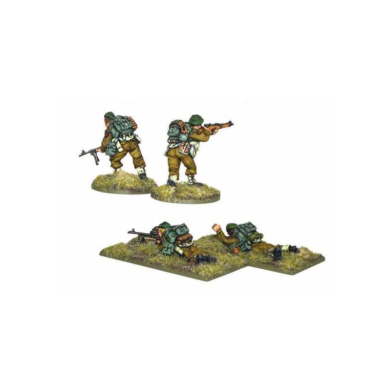 Equipos Commando Vickers K LMG. Bolt Action.
