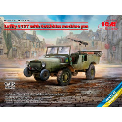 Laffly V15T com metralhadora Hotchkiss.