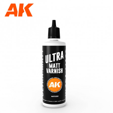 Ultra matt varnish, 100 ml.