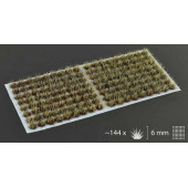 Matas de hierba. Quemado. (6 mm).