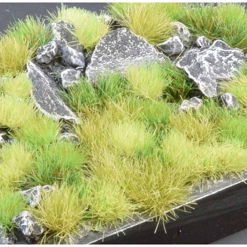 Grass tufts. Green Meadow Set.