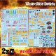 Waterslide Decals - World on Fire.