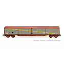 JJPD sliding door wagon, RENFE. Green.
