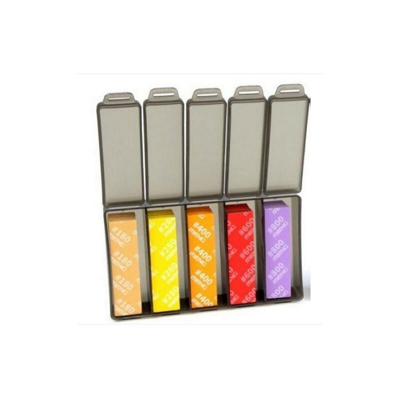 Lija flexible. Surtido grano fino (x30).