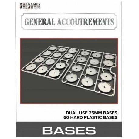 Bases de doble uso de 25 mm.