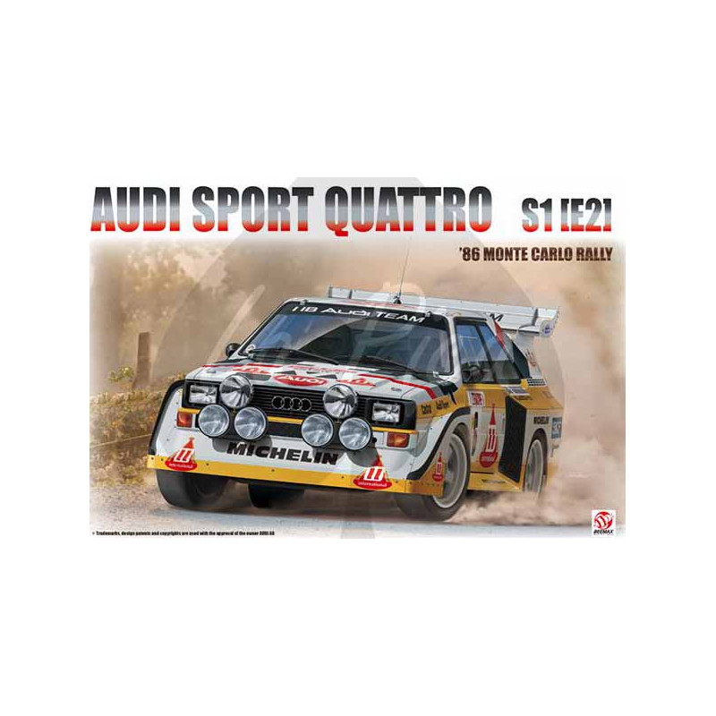 Audi Sport Quattro S1 (E2) '86 Montecarlo Rally. Audi Sport Quattro S1 (E2) '86 Montecarlo Rally.