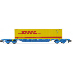 MMC ''DHL'' container wagon, RENFE.