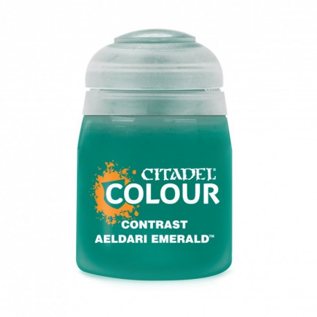 Contrast: Aeldari Emerald, 18 ml. Contrast: Aeldari Emerald, 18 ml.