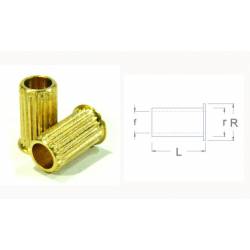 Fluted gear shell. 7,7 x 2 mm (x10).
