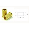 Fluted gear shell. 7,7 x 2 mm (x10). RB 013-02
