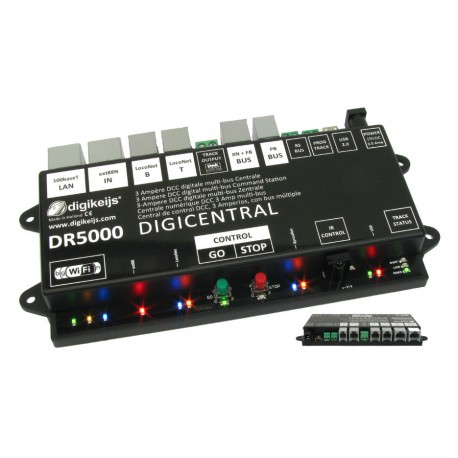 DCC Multi-bus central. DIGIKEIJS DR5000-ADJ