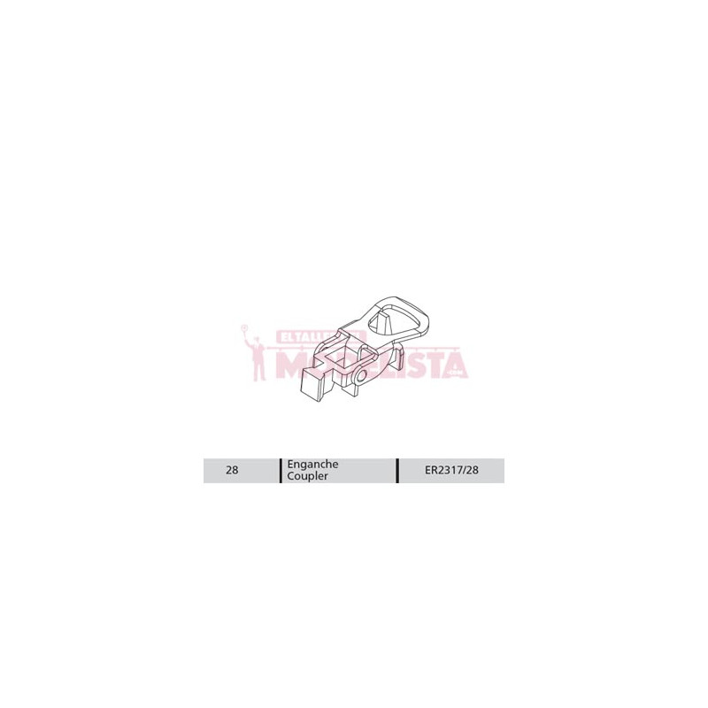 Enganche para 352 de RENFE.