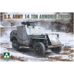 U.S. Army 1/4 Ton Armored Truck.