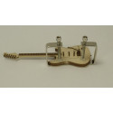 Set of 2 metal mini clamps.
