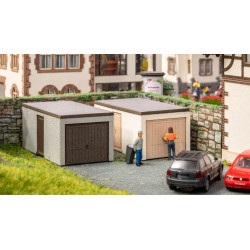 Garagens pré-fabricadas.