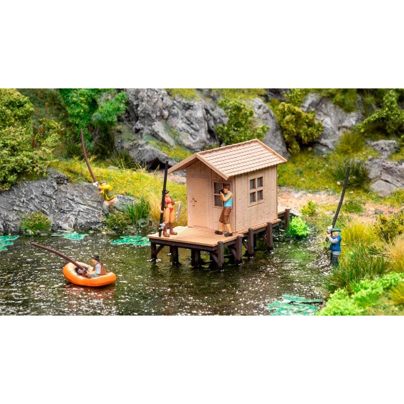 Cabaña de pescadores. Cabaña de pescadores.