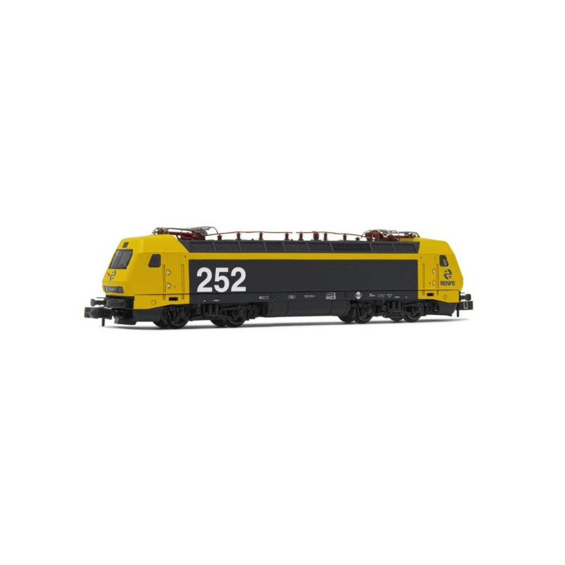 Electric locomotive RENFE 252, Taxi livery.