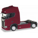 Scania CS20 HD rigid tractor, red.