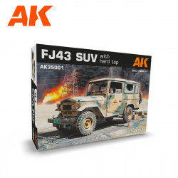 Toyota FJ43 SUV mit Hardtop.
