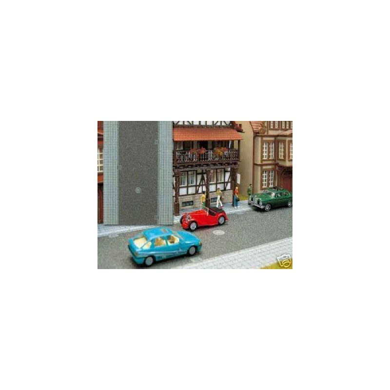 Carretera con aceras. BUSCH 8138