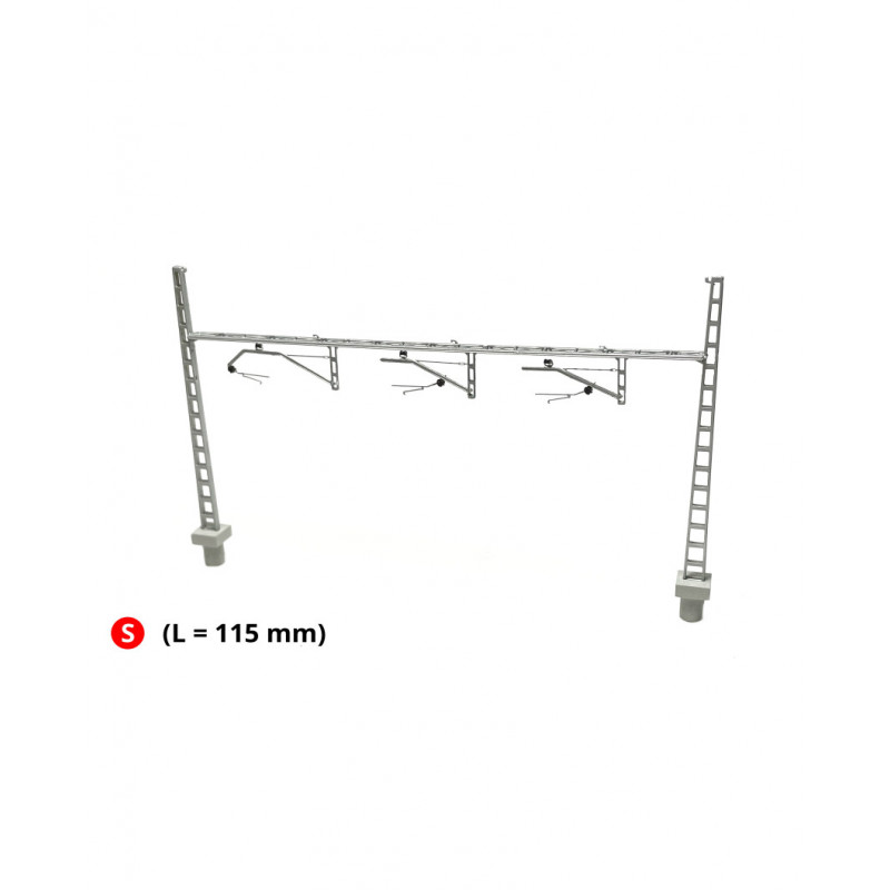 Pórtico rígido S de RENFE (4 ménsulas).