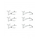 Bracket (x6).