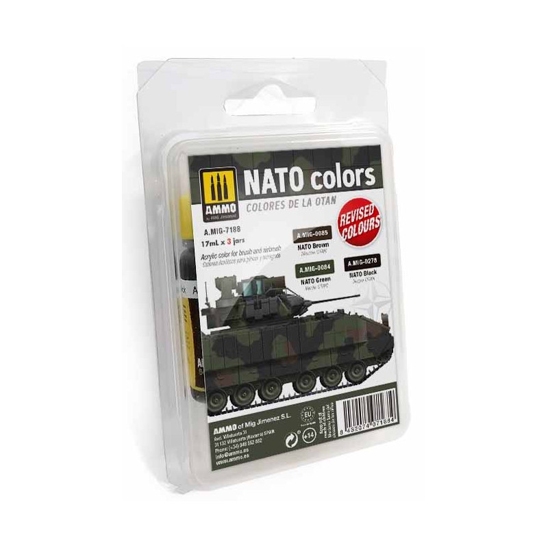 Set de colores de la OTAN.