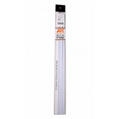 Styrene strip 0,75 X 4 mm.