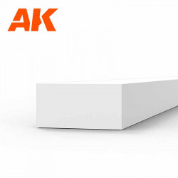 Styrolstreifen 2 x 4 mm.