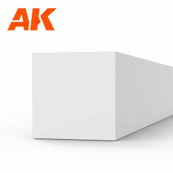 Styrolstreifen 4 x 4 mm.