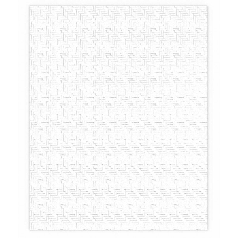 Plancha de estireno texturizada.